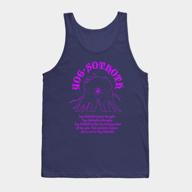 YOG SOTHOTH is the gate Tank Top by k4k7uz